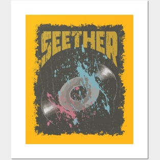 Seether Vintage Vynil Posters and Art